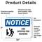 Signmission Safety Culture Sign, 10 in Width, Vinyl Decal, Rectangle OS-2PACK-NS-D-710-L-18813 - alternate 2